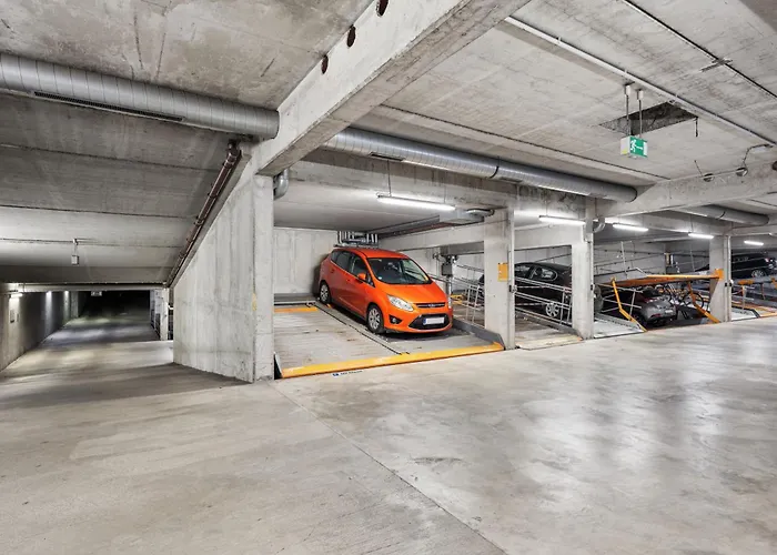 Apartment Edler Wohnraum Marvel Mit Balkon, Boxspringbett, Kaffeevollautomat, Lift & Parkplatz *