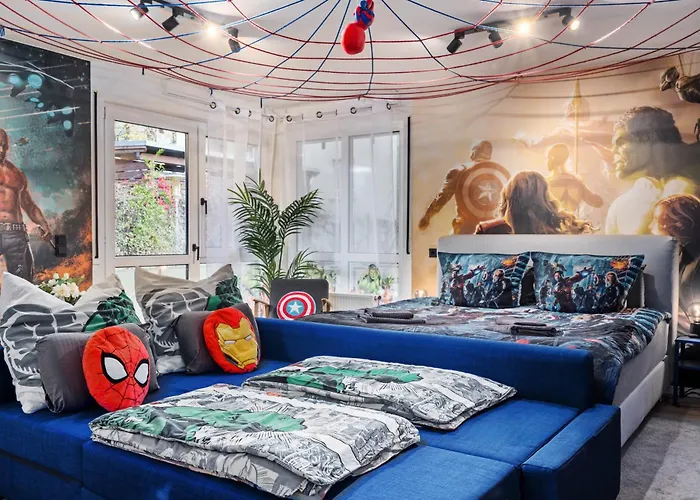 Edler Wohnraum Marvel Mit Balkon, Boxspringbett, Kaffeevollautomat, Lift & Parkplatz Chemnitz