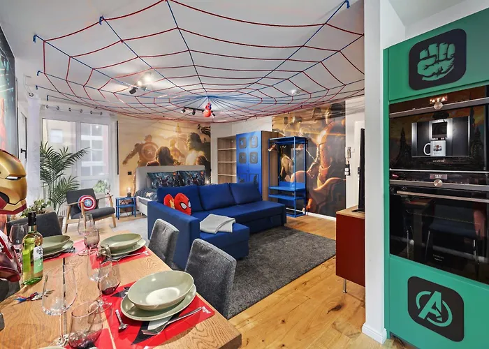 Edler Wohnraum Marvel Mit Balkon, Boxspringbett, Kaffeevollautomat, Lift & Parkplatz * Chemnitz