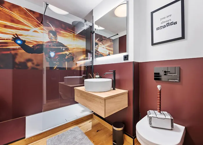 Edler Wohnraum Marvel Mit Balkon, Boxspringbett, Kaffeevollautomat, Lift & Parkplatz *